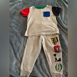 Kids Polo Jogger Set